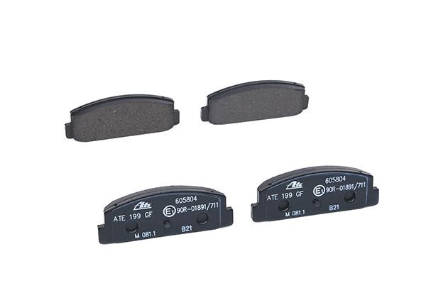 Brake Pad Set, disc brake Ate 13.0460-5804.2