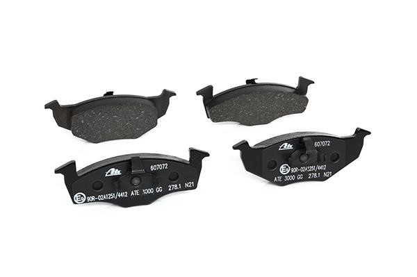 Brake pad set Ate 13.0460-7072.2