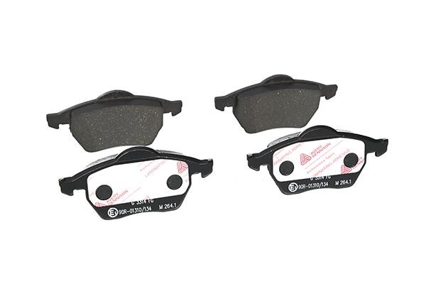 Brake pad set Ate 13.0460-7076.2