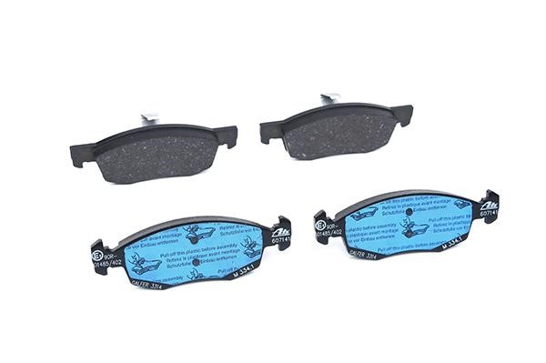 Brake pad set Ate 13.0460-7141.2