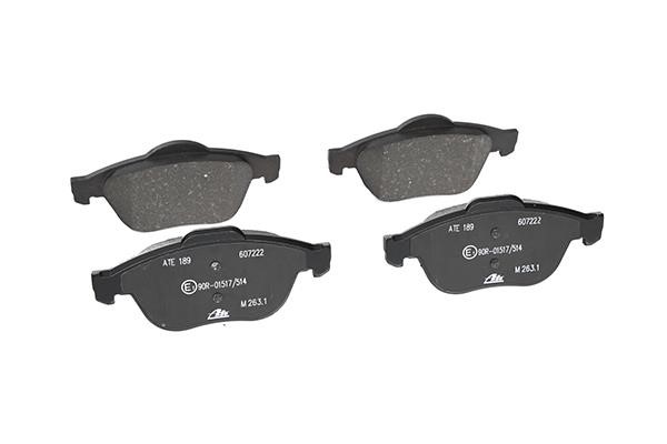 Brake pad set Ate 13.0460-7222.2