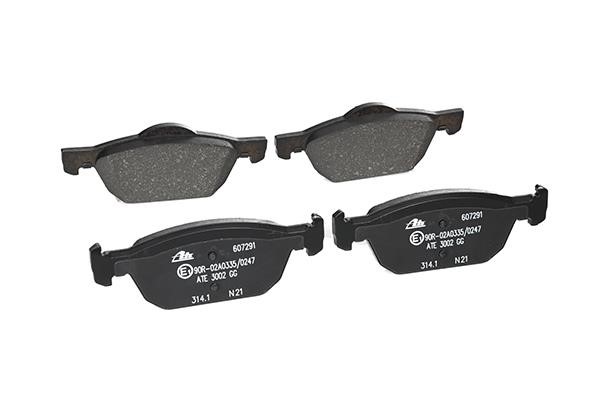 Brake pad set Ate 13.0460-7291.2