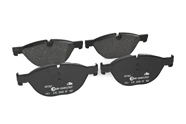 Brake pad set Ate 13.0460-7267.2