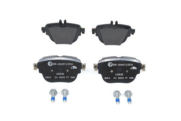 Brake pad Mercedes E-Class: 13047026262 Ate ATE CERAMIC disc brake pads, set