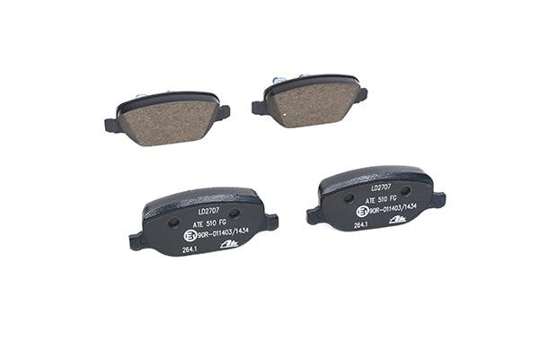 ATE CERAMIC disc brake pads, set Ate 13.0470-2707.2