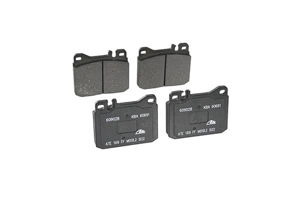Brake pad set Ate 13.0460-9028.2