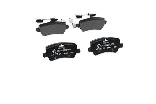 ATE CERAMIC disc brake pads, set Ate 13.0470-2736.2