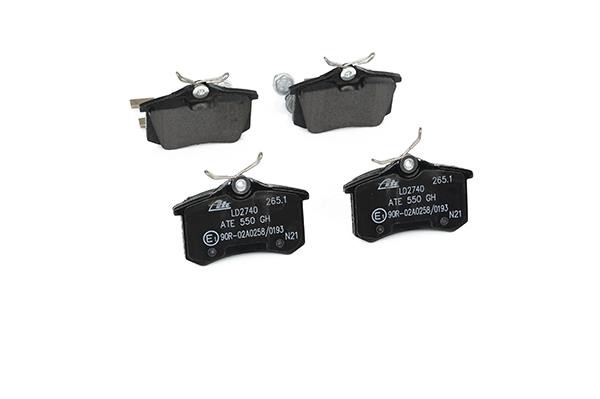 ATE CERAMIC disc brake pads, set Ate 13.0470-2740.2