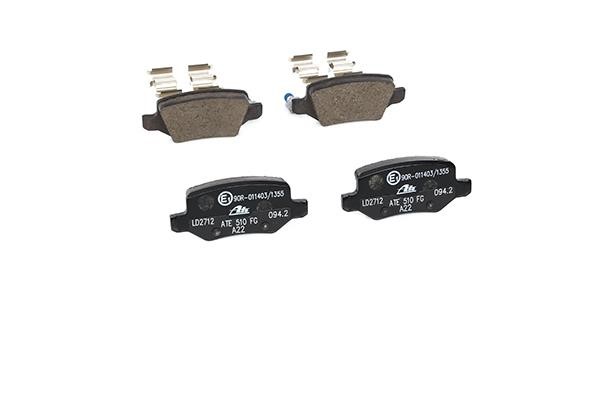 ATE CERAMIC disc brake pads, set Ate 13.0470-2712.2