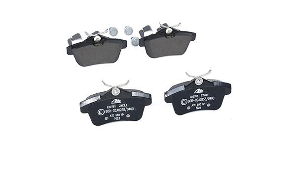ATE CERAMIC disc brake pads, set Ate 13.0470-2761.2