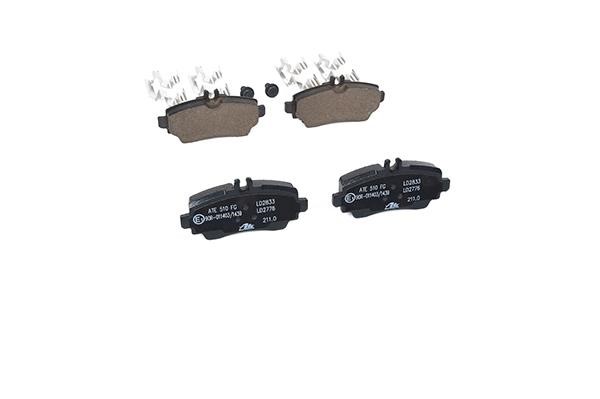 ATE CERAMIC disc brake pads, set Ate 13.0470-2776.2