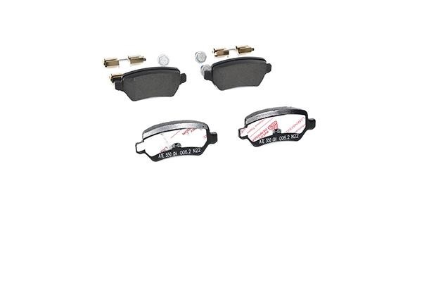 ATE CERAMIC disc brake pads, set Ate 13.0470-2868.2