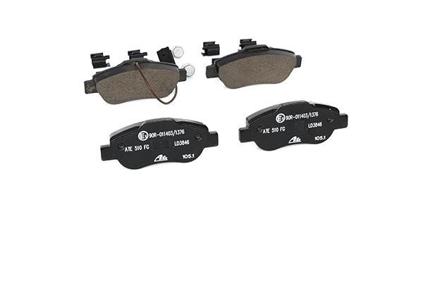 ATE CERAMIC disc brake pads, set Ate 13.0470-3846.2