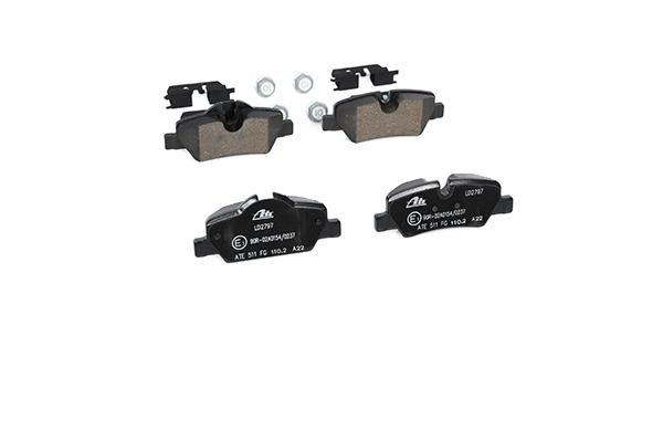 ATE CERAMIC disc brake pads, set Ate 13.0470-2797.2