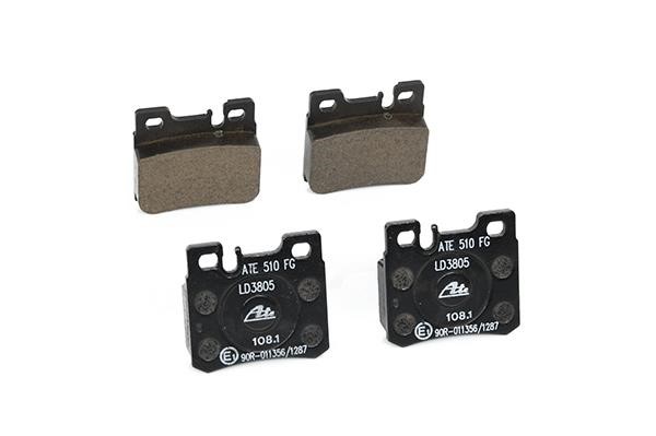 ATE CERAMIC disc brake pads, set Ate 13.0470-3805.2