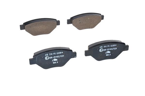 ATE CERAMIC disc brake pads, set Ate 13.0470-3814.2