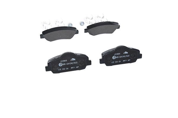 ATE CERAMIC disc brake pads, set Ate 13.0470-3869.2
