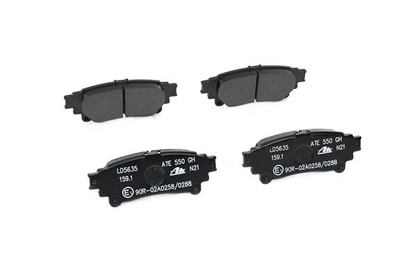 ATE CERAMIC disc brake pads, set Ate 13.0470-5635.2
