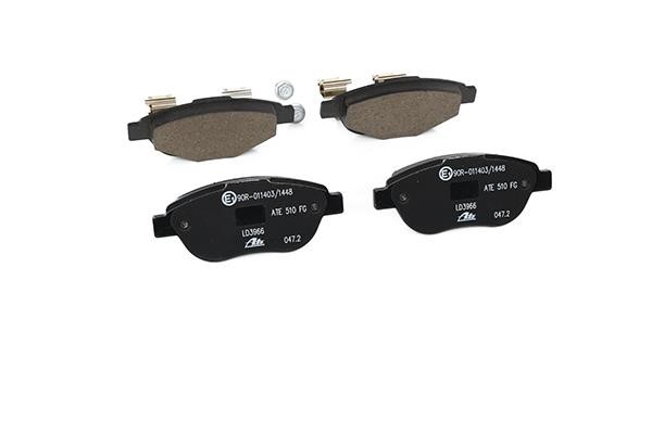ATE CERAMIC disc brake pads, set Ate 13.0470-3966.2