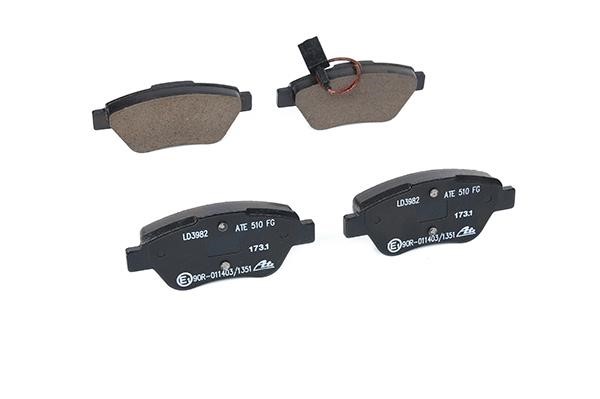ATE CERAMIC disc brake pads, set Ate 13.0470-3982.2