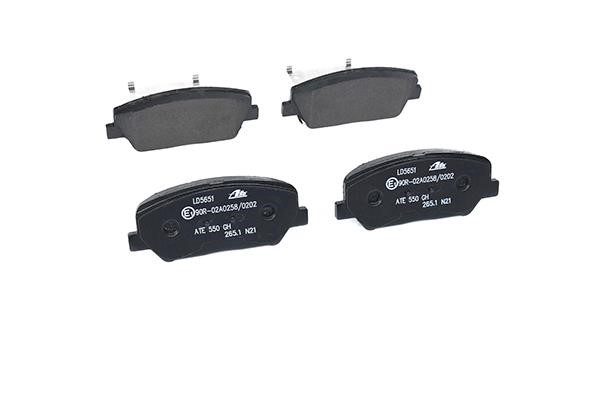ATE CERAMIC disc brake pads, set Ate 13.0470-5651.2