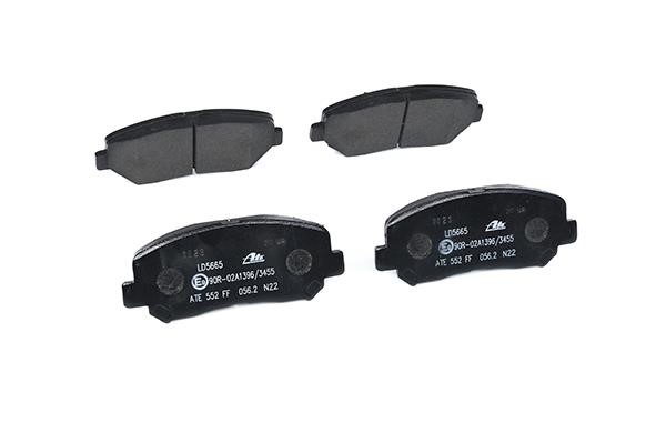 ATE CERAMIC disc brake pads, set Ate 13.0470-5665.2