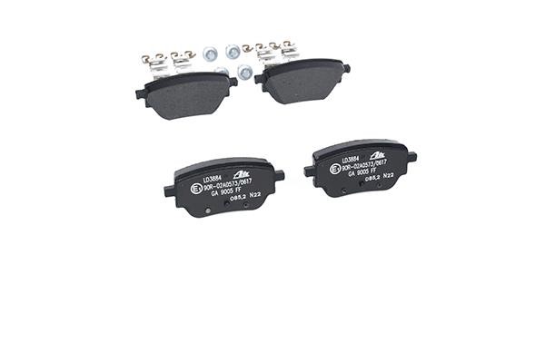 ATE CERAMIC disc brake pads, set Ate 13.0470-3884.2