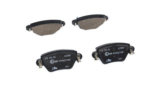 ATE CERAMIC disc brake pads, set Ate 13.0470-3988.2