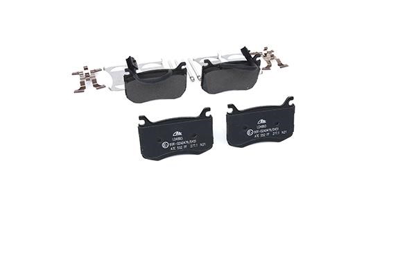 ATE CERAMIC disc brake pads, set Ate 13.0470-4893.2