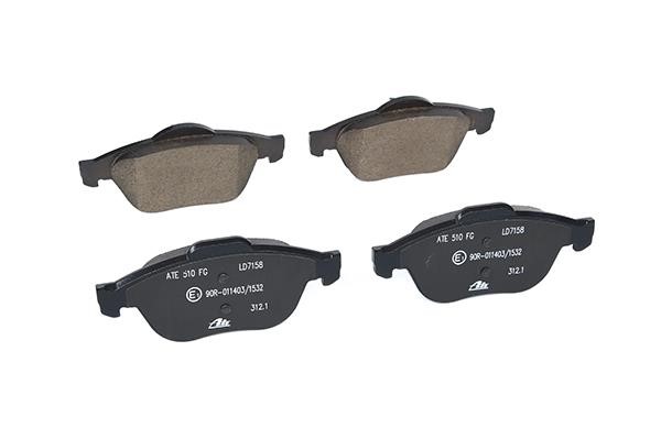ATE CERAMIC disc brake pads, set Ate 13.0470-7158.2