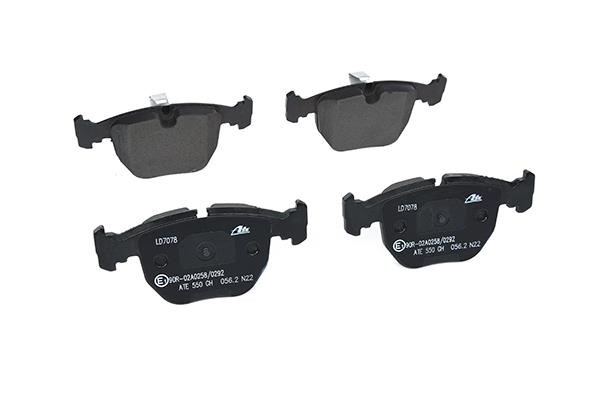ATE CERAMIC disc brake pads, set Ate 13.0470-7078.2