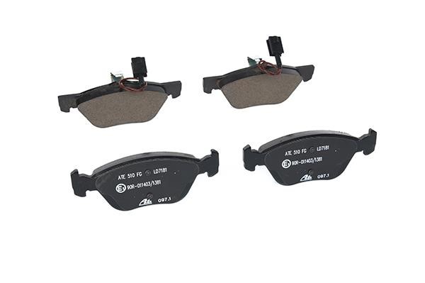 ATE CERAMIC disc brake pads, set Ate 13.0470-7181.2