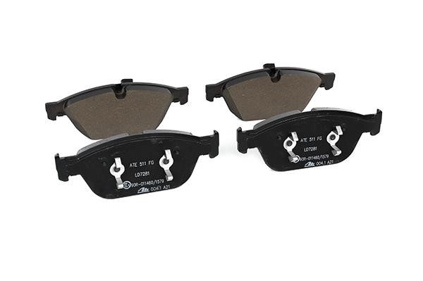 ATE CERAMIC disc brake pads, set Ate 13.0470-7281.2