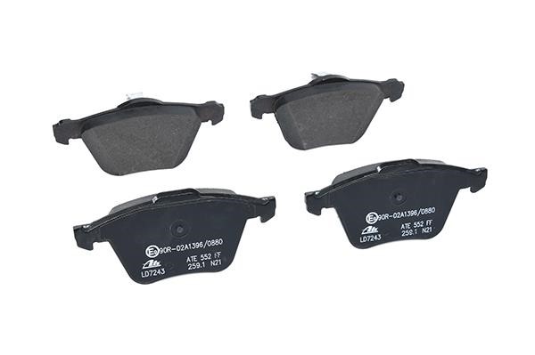 ATE CERAMIC disc brake pads, set Ate 13.0470-7243.2