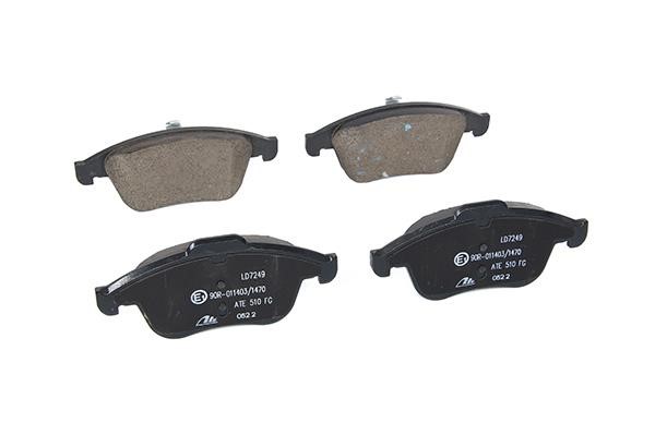 ATE CERAMIC disc brake pads, set Ate 13.0470-7249.2