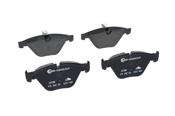 ATE CERAMIC disc brake pads, set Ate 13.0470-7296.2
