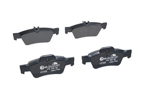 ATE CERAMIC disc brake pads, set Ate 13.0470-7259.2
