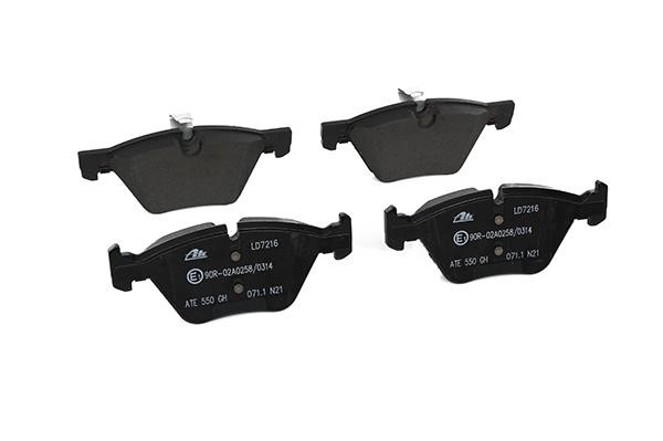 ATE CERAMIC disc brake pads, set Ate 13.0470-7216.2