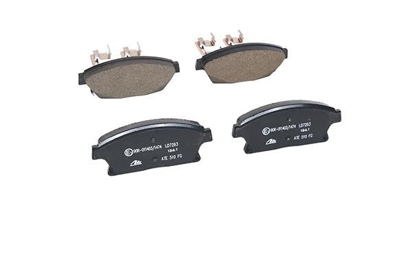ATE CERAMIC disc brake pads, set Ate 13.0470-7263.2