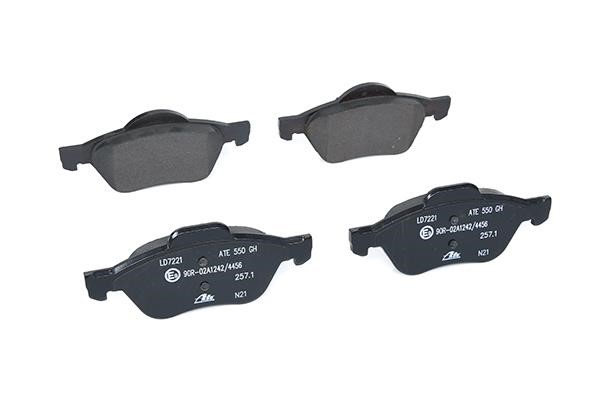 ATE CERAMIC disc brake pads, set Ate 13.0470-7221.2