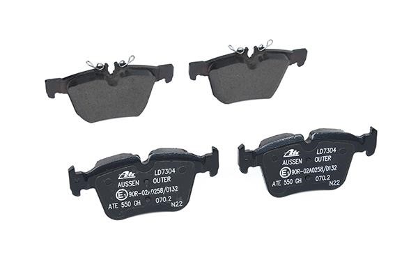 ATE CERAMIC disc brake pads, set Ate 13.0470-7304.2