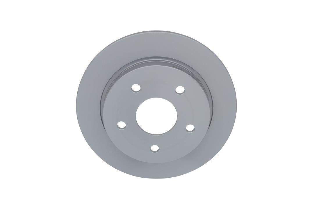 Ate 24.0110-0186.1 Rear brake disc, non-ventilated 24011001861