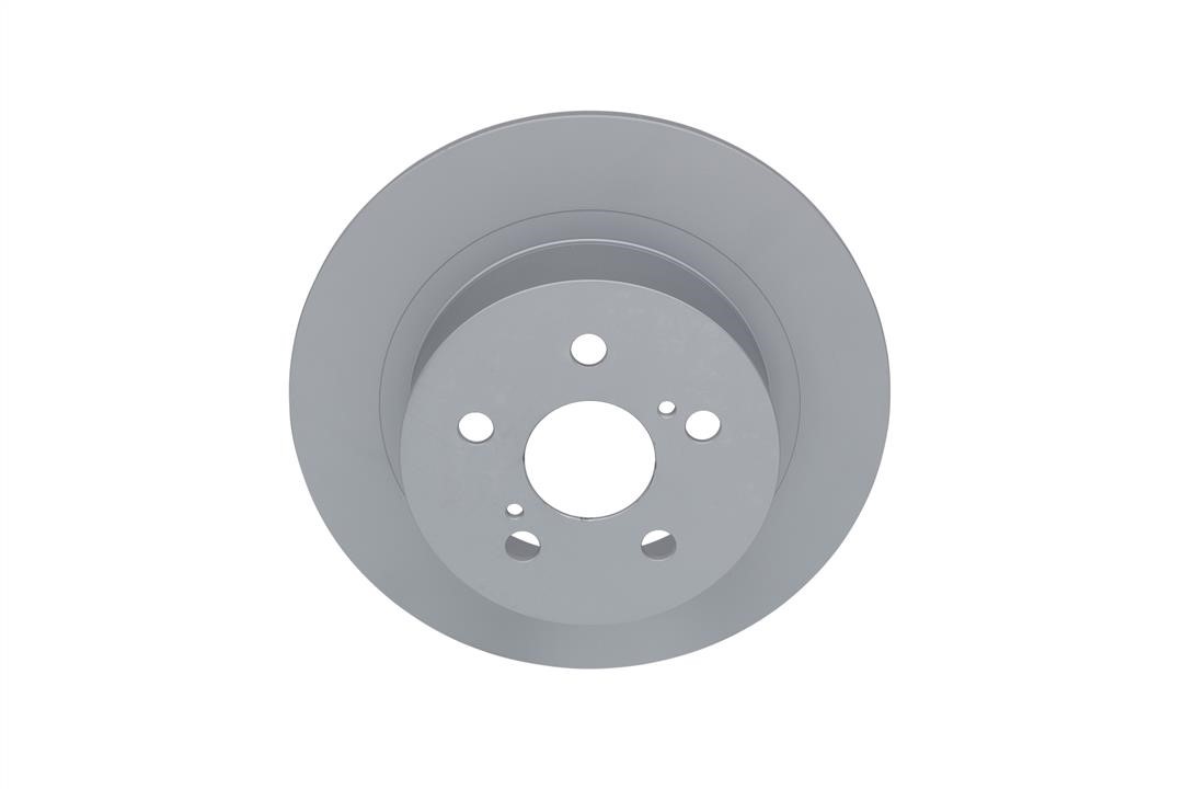 Ate 24.0110-0284.1 Rear brake disc, non-ventilated 24011002841