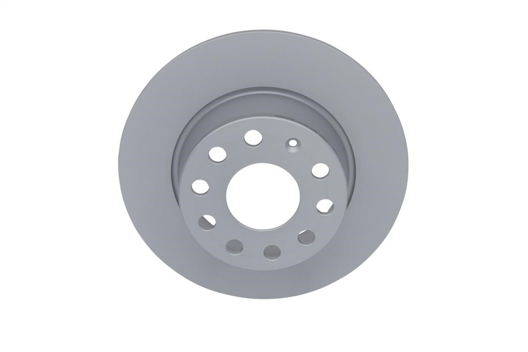 Ate 24.0110-0409.1 Rear brake disc, non-ventilated 24011004091