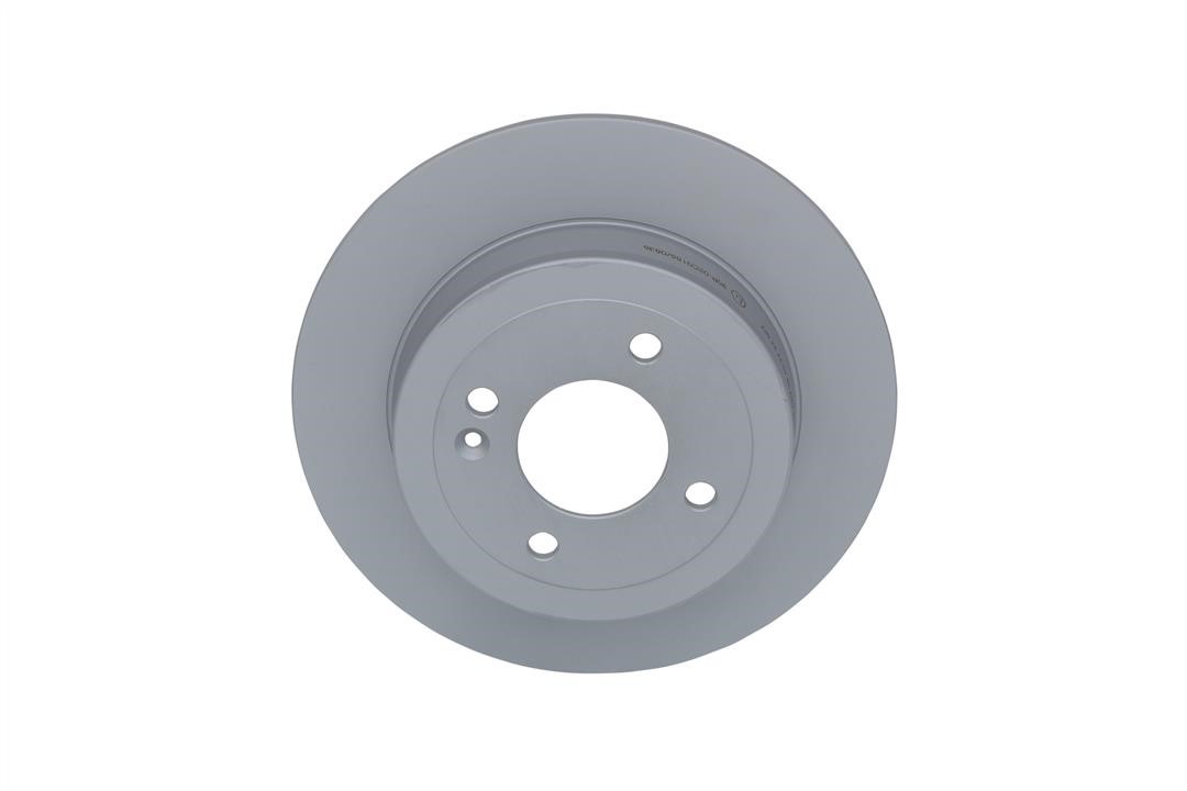 Ate 24.0110-0398.1 Rear brake disc, non-ventilated 24011003981