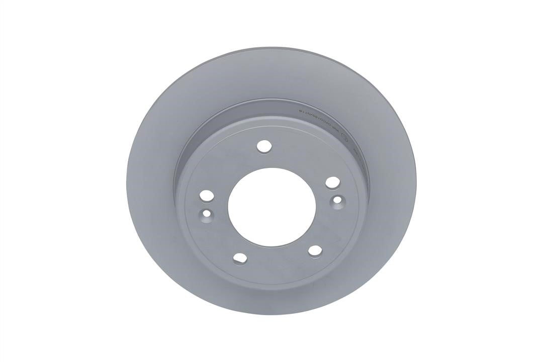 Ate 24.0110-0379.1 Rear brake disc, non-ventilated 24011003791