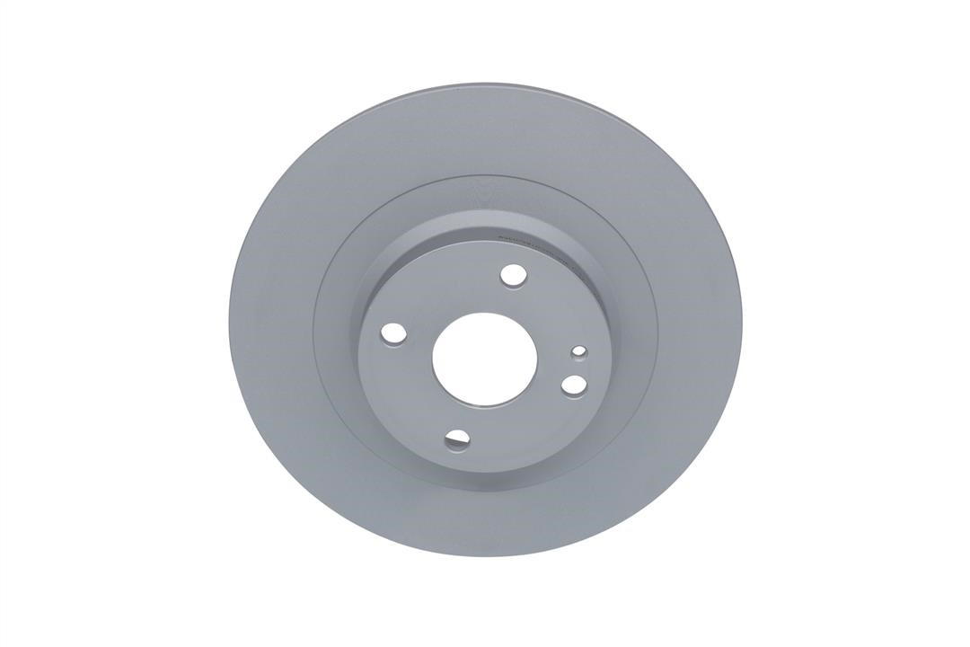 Ate 24.0110-0407.1 Rear brake disc, non-ventilated 24011004071