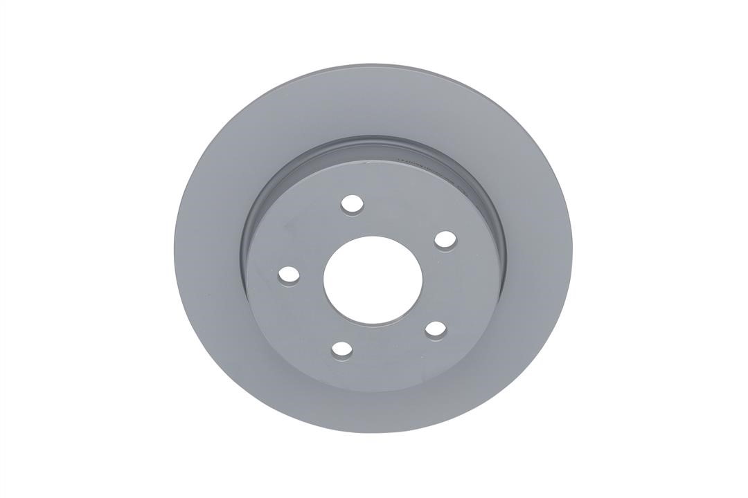 Ate 24.0111-0155.1 Rear brake disc, non-ventilated 24011101551