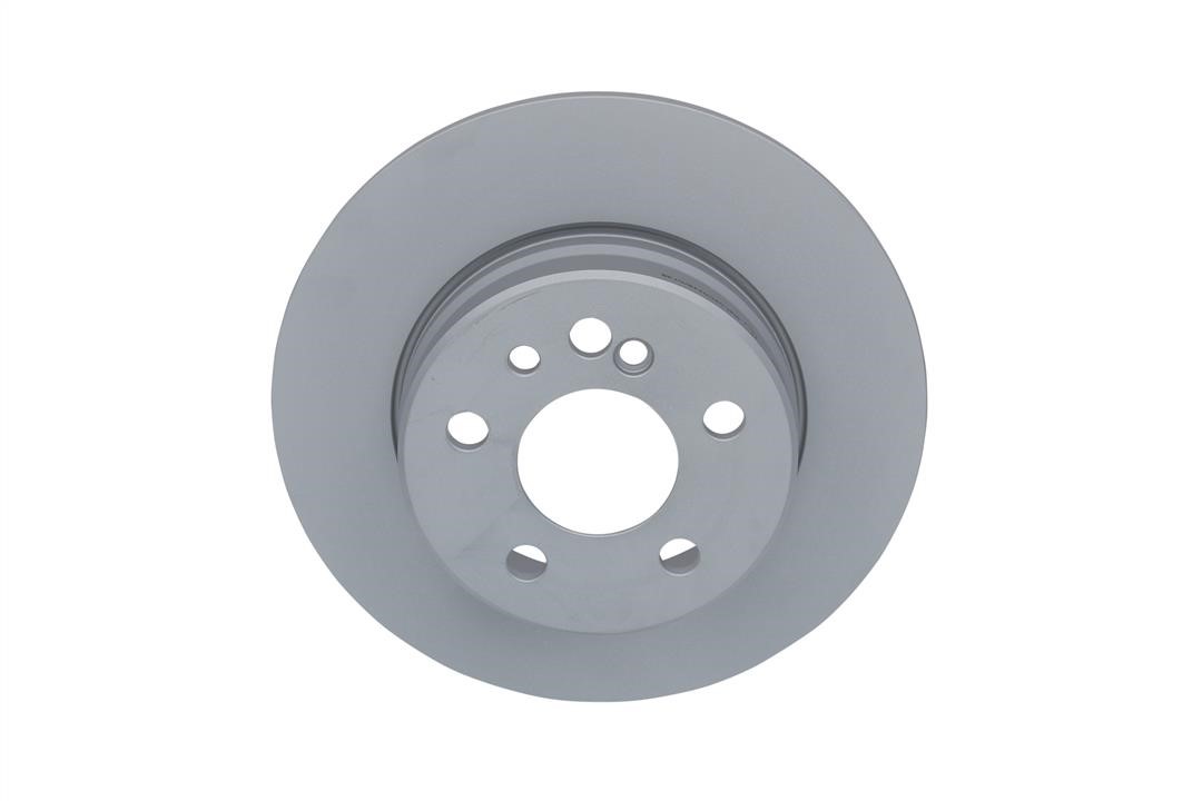 Ate 24.0112-0129.1 Rear brake disc, non-ventilated 24011201291