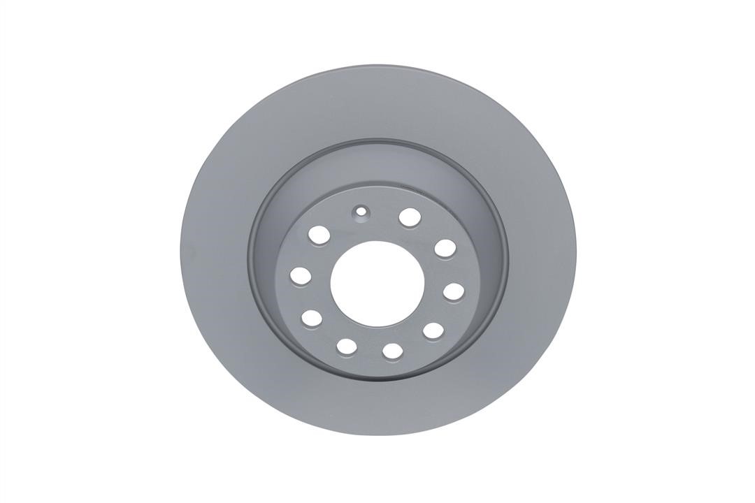 Ate 24.0112-0159.1 Rear brake disc, non-ventilated 24011201591